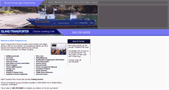 Desktop Screenshot of island-transporter.com