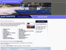 Tablet Screenshot of island-transporter.com